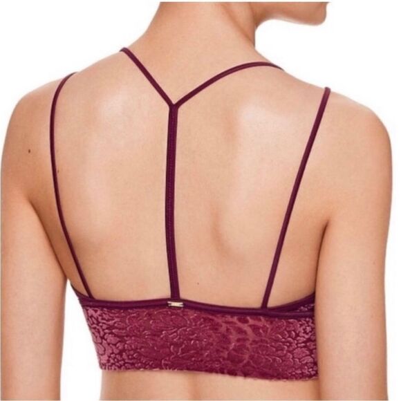 Victoria’s Secret PINK Floral Velvet Bralette - Picture 3 of 7